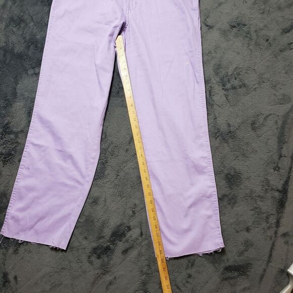 NWT Jordache Women's High Rise Straight Leg Purple / Mauve Wash Jeans, size 16 - Picture 6 of 15